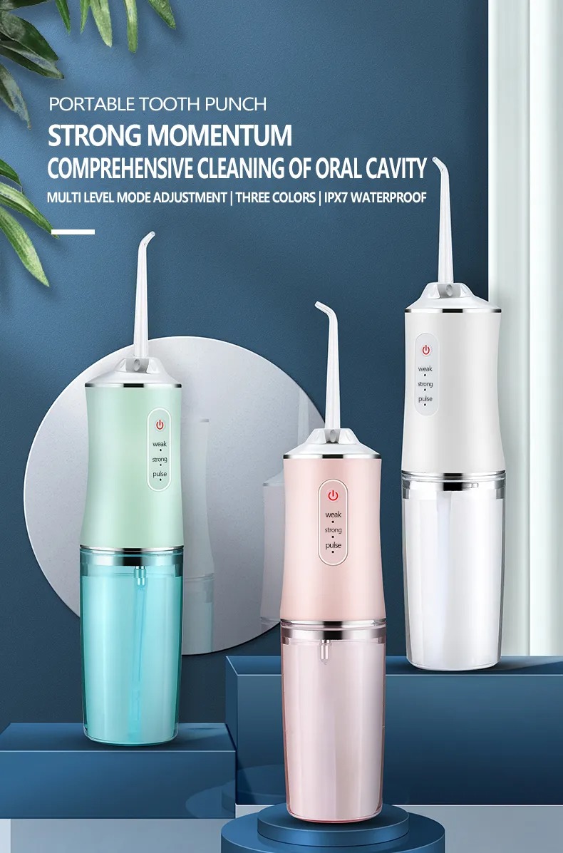 Irrigador Dental Portátil Recargable: ¡La Revolución en Tu Higiene Bucal! - Irrigador Dental Portátil Recargable