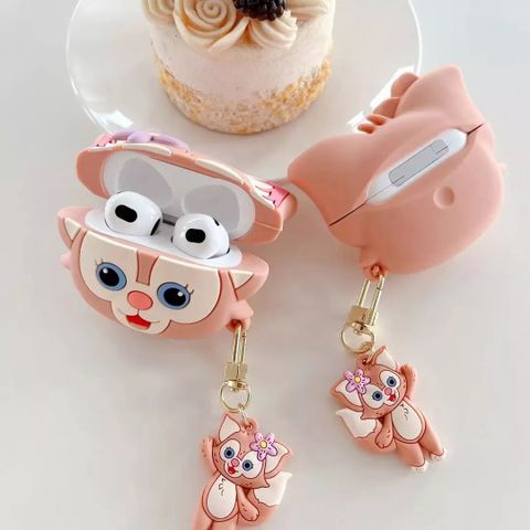  Vỏ tai nghe hình cáo dễ thương cho Airpods Pro và Airpods 3 