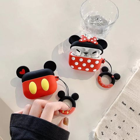  Vỏ tai nghe chuột mickey cho Airpods Pro và Airpods 3 