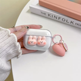  Vỏ tai nghe hình đôi thỏ dễ thương cho Airpods Pro và Airpod 3 