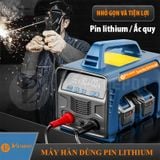  Máy hàn dùng pin lithium-ion 