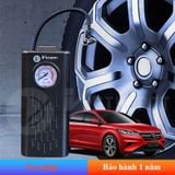  Bơm lốp mini di động cầm tay dùng pin sạc cao cấp màn hình kim 