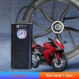  Bơm lốp mini di động cầm tay dùng pin sạc cao cấp màn hình kim 