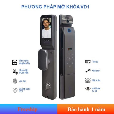 Khóa cửa nhận diện khuôn mặt