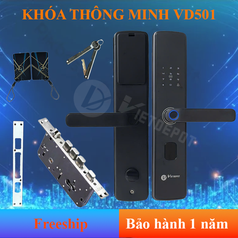  Khóa cửa thông minh VD501 