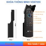  Khóa cửa cổng thông minh 1 chiều chống nước nhận diện khuôn mặt VD67055 