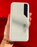  Sạc dự phòng 20.000 mAh 2 cổng sạc vào Type C và Micro USB, 2 cổng ra USB có tích hợp sẵn 2 cáp sạc iphone và type C 