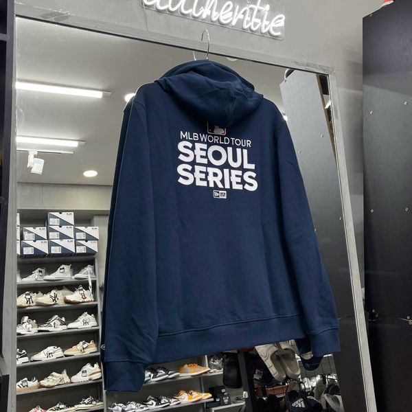 591 - Áo Hoodie New Era Seoul Series San Deigo Padres Hood màu NAVY - 14358750