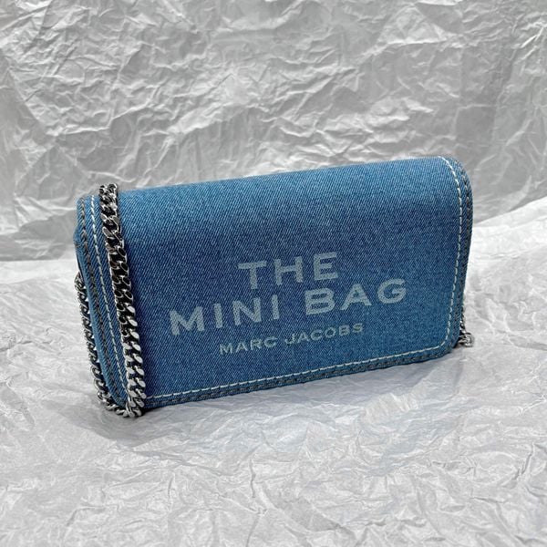 727 - Túi Mini Bag Marc Jacobs Denim Nhạt - 2F4SMN010S03 474 SP25