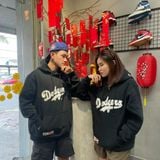 426 - Áo Hoodie New Era Unisex Dodgers Đen - 13781132