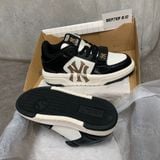 388 - Giày MLB Chunky Liner Mid Lux New York Yankees Black - 3ASXCMC3N-50BKS