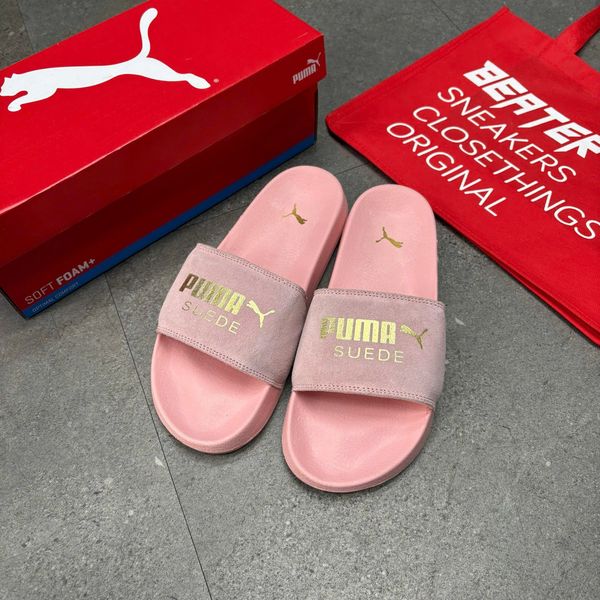 25 - Dép Puma Sude Hồng