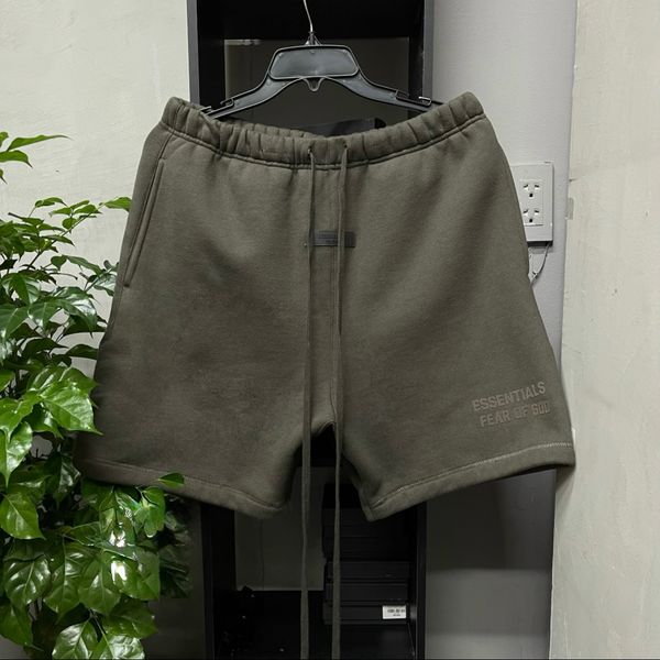144 - Quần Short Fear Of God Essentials Off - Black 2022