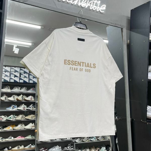482 - Áo Thun Essentials Fear Of God V-Neck Cloud Dance Fall SS23