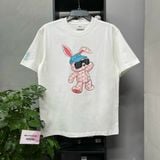 297 - Áo MLB Rabbit Short Sleeve NY Yankees White - 3ATSQ0131-50CRS
