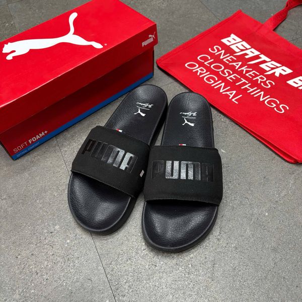 56 - Dép Puma Suede Leadcat Bigsean Black