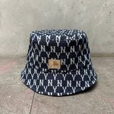 212 - Nón Bucket MLB Denim Monogram New York Yankees