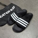 16 - Dép Adidas Quai ngang Adilette Comfort Trắng đen - AP9971