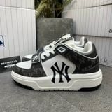 403 - Giày MLB Chunky Liner Mid Monogram NY Yankees Denim Black - 3ASXCDN3N-50BKS