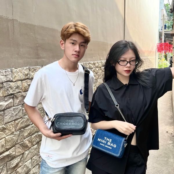 727 - Túi Mini Bag Marc Jacobs Denim Đậm - 2F4SMN010S03 473 RE24