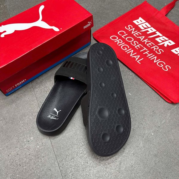 56 - Dép Puma Suede Leadcat Bigsean Black