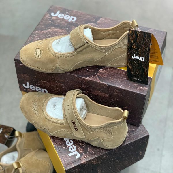 783 - Giày Jeep Outdoor Shoes Women's Low Top Brown - PX231WAS575