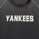 778 - Áo Thun New Era NY Yankee Grey Line White - 13235675