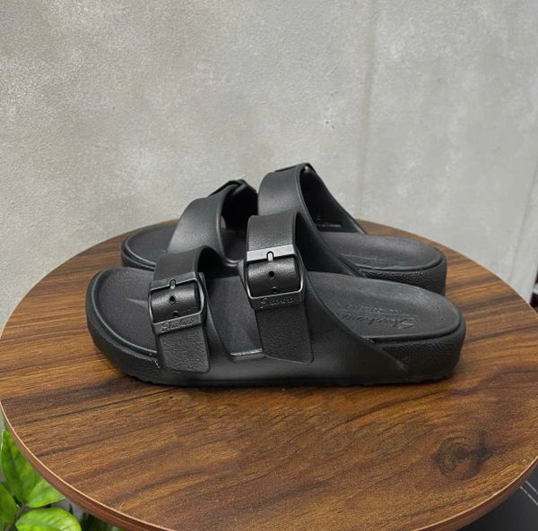 670 - Dép Sandal Skechers Birkenstock Foamies 2.0 màu Đen - 111590-BBK