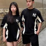 748 - Áo thun New Era New Yorks Yankees Raglan Đen chữ Trắng - 19228386