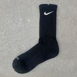 14 - Vớ Nike DRI-FIT chính hãng Thấp - Lửng - Cao Trắng/ Đen
