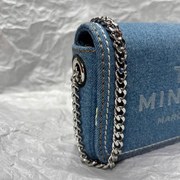 727 - Túi Mini Bag Marc Jacobs Denim Nhạt - 2F4SMN010S03 474 SP25