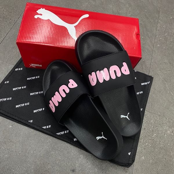 172 - Dép Puma Black Pink