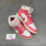 631 - Giày Air Jordan 1 Mid Strawberries Cream - BQ6472-109