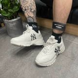 539 - Giày MLB BigBall Chunky Classic Monogram New York Yankees màu đen - 3ASHBMN3N-50BKS