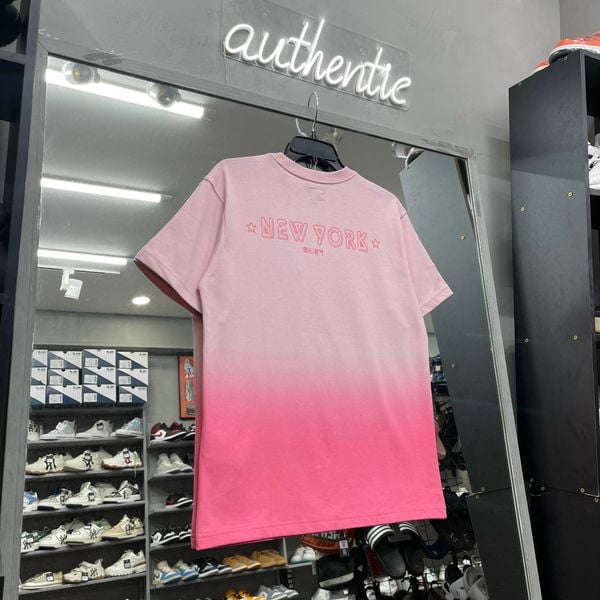 541 - Áo Thun New Era New York Loang Hồng - 14341296