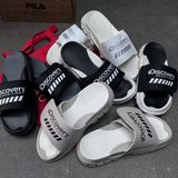 177 - Dép Discovery Bucket Slides (black/black white/ white/ begei white)