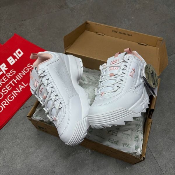 775 - Giày Fila Disruptor 2 Trắng Hồng - FS1HTA1074X_WPK-1