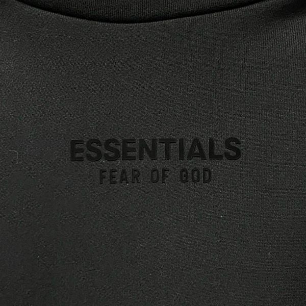 375 - Áo Hoodie Fear Of God Essentials Fall 2023 Black