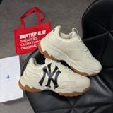 108 - Giày MLB Bigball Chunky NY Gum Beige New York Yankees - 3ASHC101N-50BGL