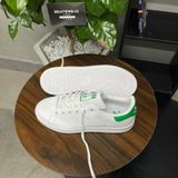 129 - Giày Adidas Stan Smith màu trắng xanh - M20605