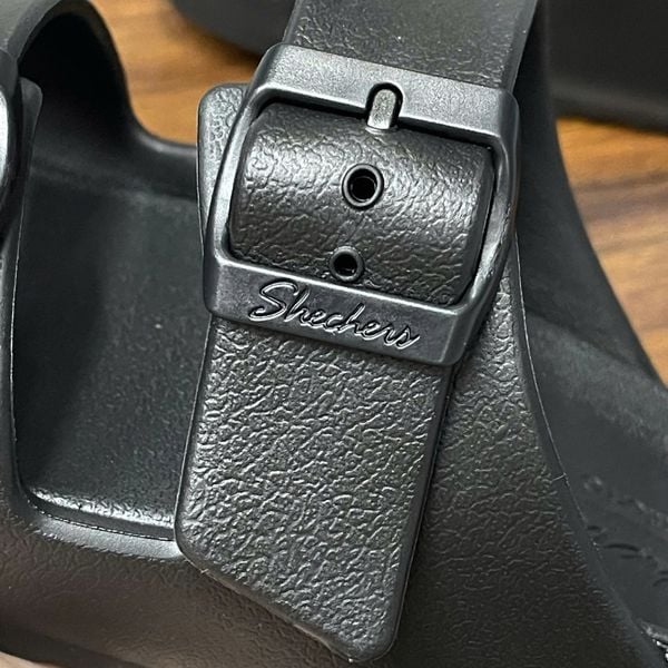 670 - Dép Sandal Skechers Birkenstock Foamies 2.0 màu Đen - 111590-BBK