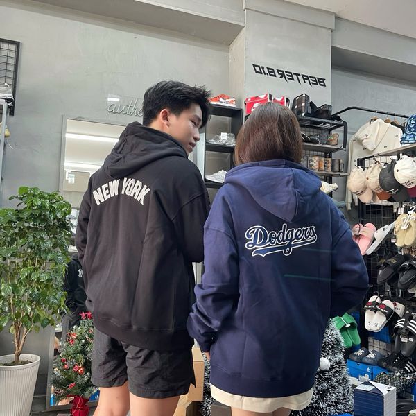 651 - Áo Khoác Zip New Era Los Angeles Dodgers Navy - 14385512