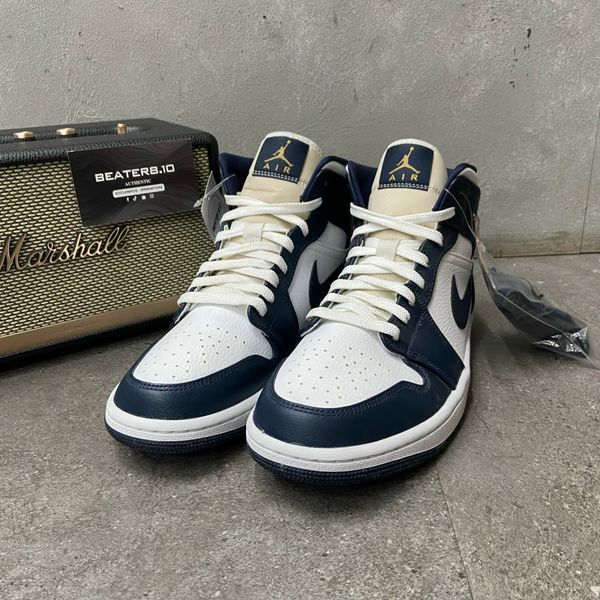 193 - Giày Air Jordan 1 Mid ‘Obsidian’ - 554724-174