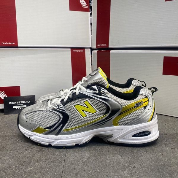 412 - Giày New Balance 530 Retro Silver Yellow - MR530SC
