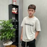 201 - Áo Tee Fear God Essentials Heather Oat SS20