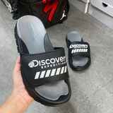 177 - Dép Discovery Bucket Slides (black/black white/ white/ begei white)