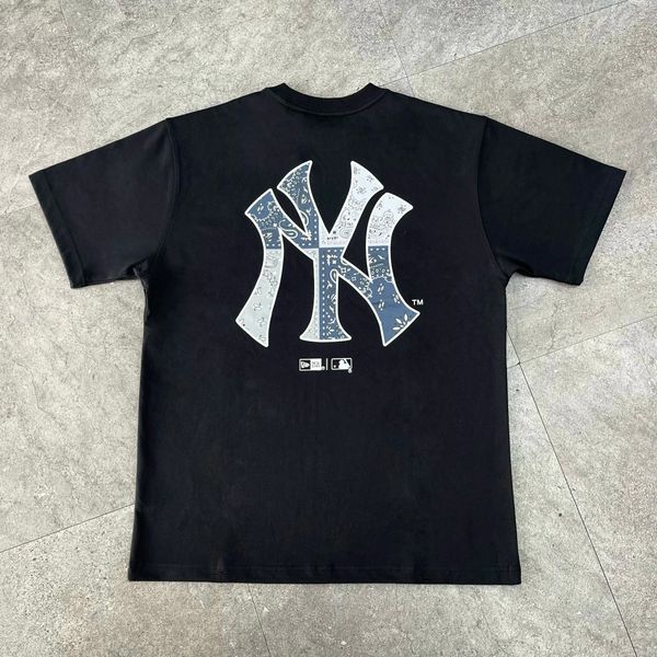 435 - Áo Thun New Era x MLB Big Paisley SS24 New York Yankees Black - 14179141