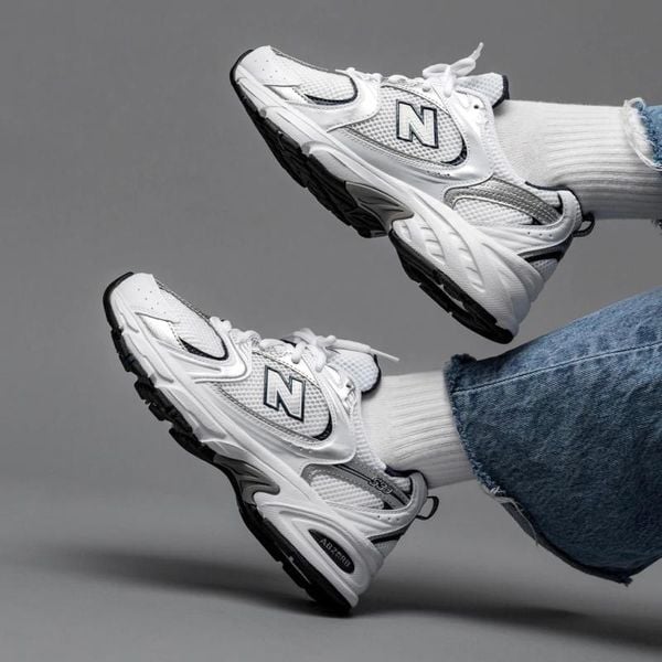 282 - Giày New Balance 530 Running White Navy - MR530SG