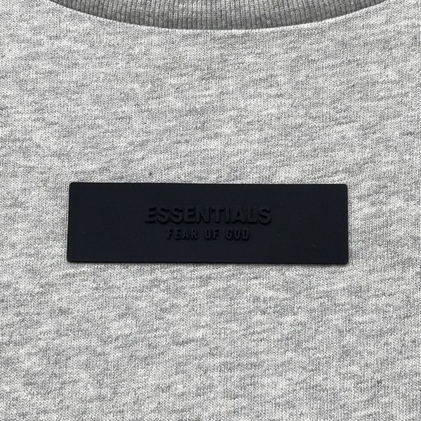 730 - Áo Fear Of God Essentials 'Light Heather' SS24
