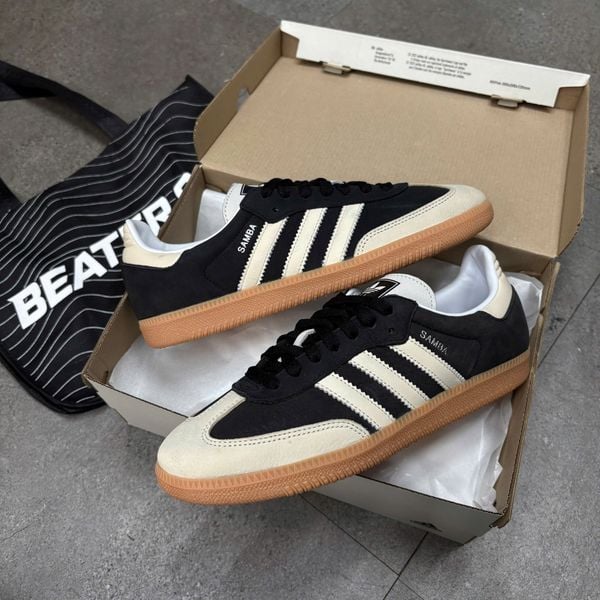 817 - Giày Adidas Samba OG Black Wonder White - IE5836